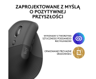 Logitech LIFT dla leworęcznych Grafitowa - 743066 - zdjęcie 9